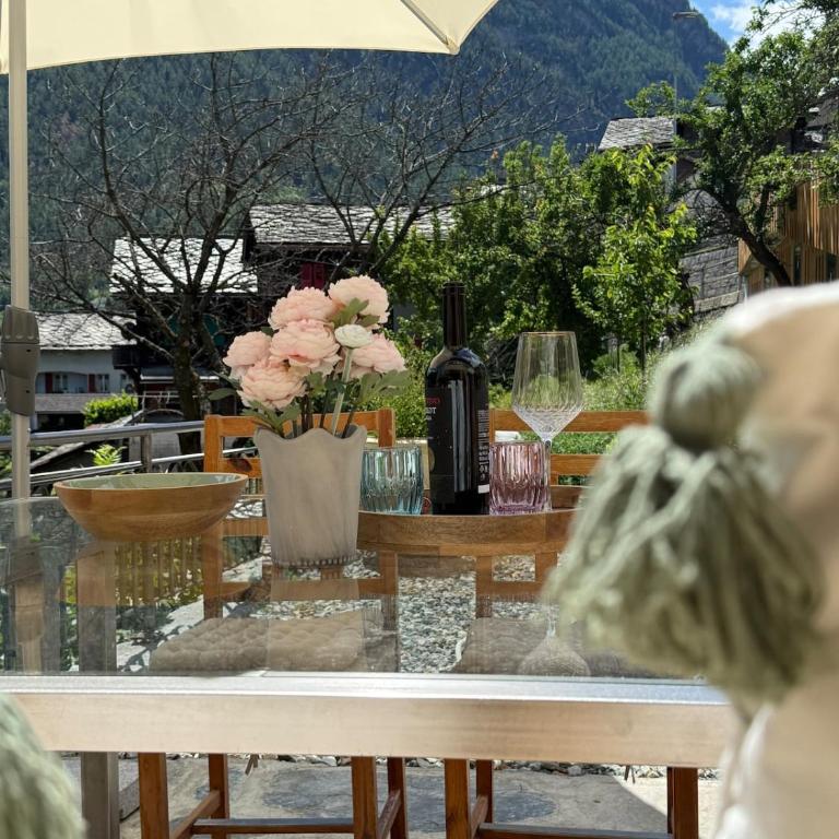Villa Martina Stalden - Apartment mit 1 Schlafzimmer - 21