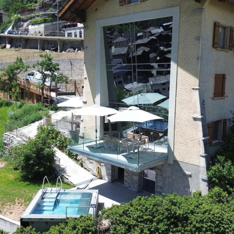 Villa Martina Stalden - Apartment mit 1 Schlafzimmer - 24