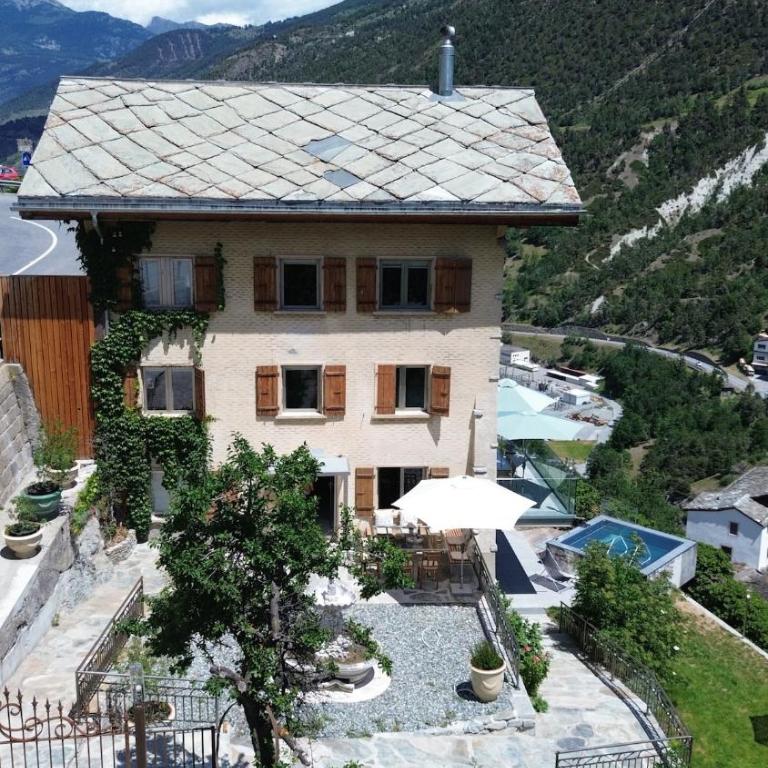 Villa Martina Stalden - Apartment mit 1 Schlafzimmer - 38