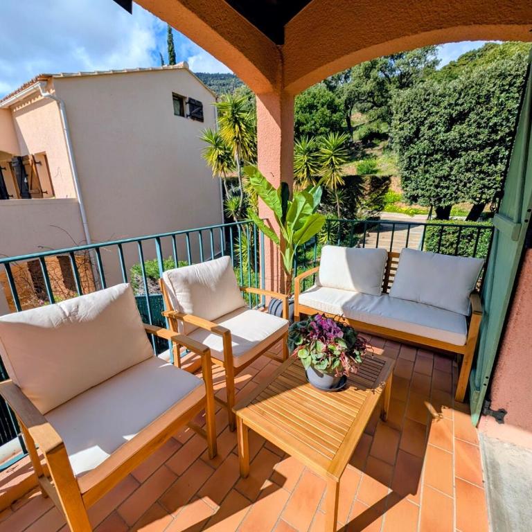 Résidence avec piscine, hébergement climatisé 6 couchages deux chambres - Appartement 1 Chambre - 3