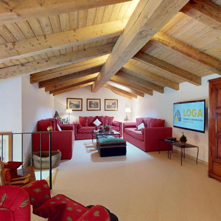 Abitaziun Tretscha - Champfer - Apartment mit Seeblick - 4