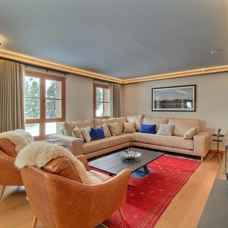 ARC 1950 - Appartement 8 personnes Duplex Cheminée - ski aux pieds - Sauna, Hammam, Jacuzzi, Piscine - Appartamento Premium con 3 Camere da Letto - 3