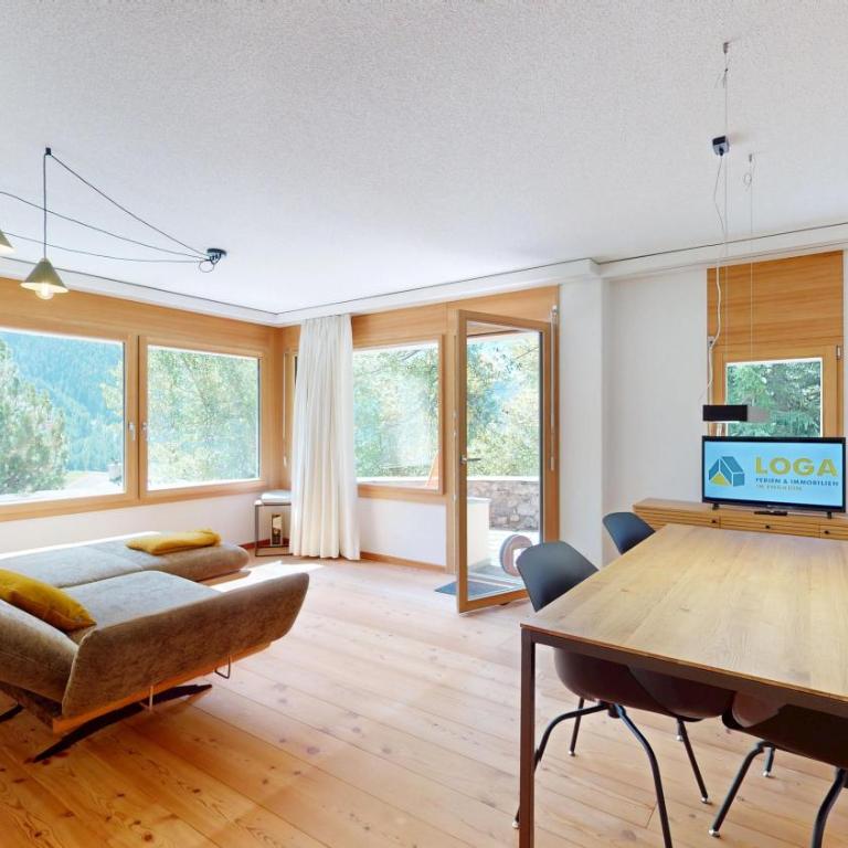 Abitaziun Davous Crasta- Zuoz - Apartment mit Blick auf die Berge - 1