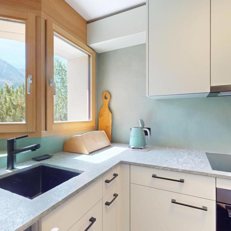 Abitaziun Davous Crasta- Zuoz - Apartment mit Blick auf die Berge - 11