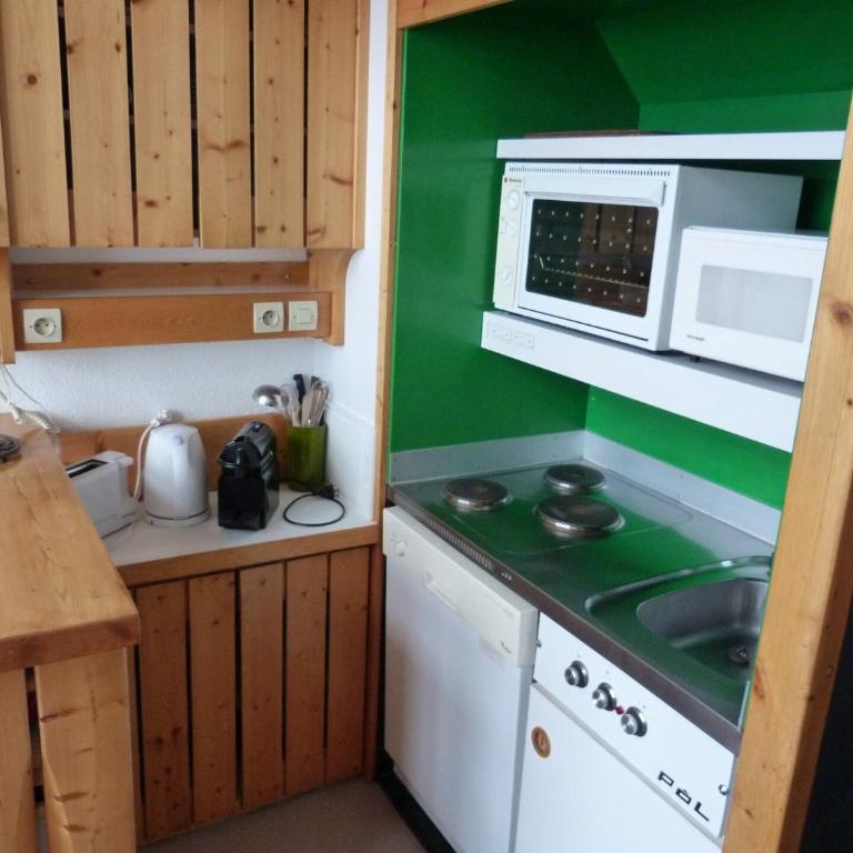 Résidence Archeboc - Appartement 5 personnes à Arc 1800 proche des pistes dans le village de Charmettoger MAE-6562 - Studio - 6