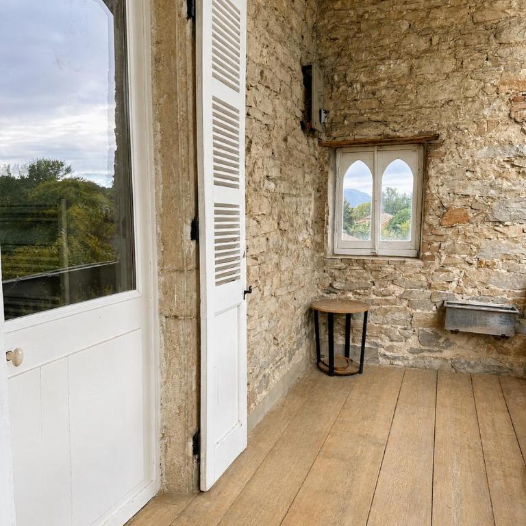Superbe maison en pierre - Habitación Doble con vistas al parque - 10