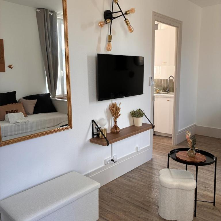 Vue château, Centre à pied, bord de Loire, Maison Commire - Appartement 1 Chambre - 13