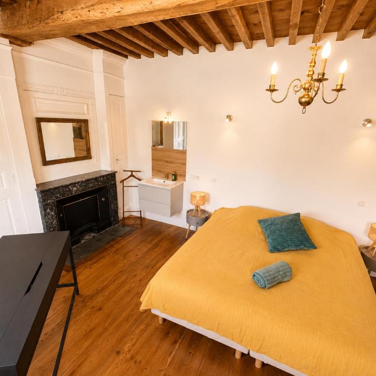 Superbe maison en pierre - Habitación Doble con vistas al parque - 10