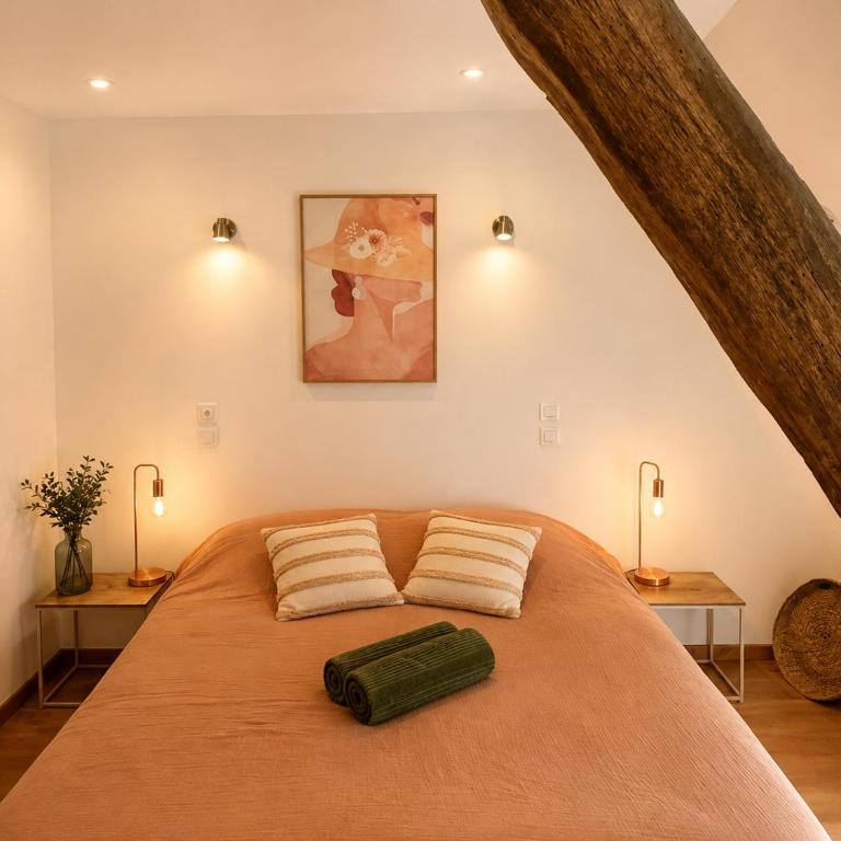 Superbe maison en pierre - Habitación Doble con vistas al parque - 1
