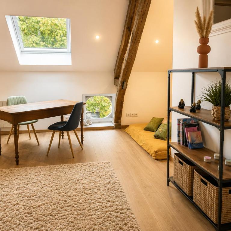 Superbe maison en pierre - Habitación Doble con vistas al parque - 5