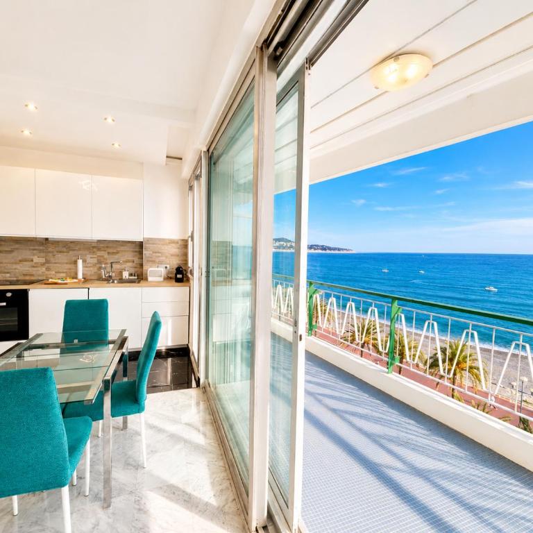 Promenade des Anglais - Vue Mer, AC, 2pers - Studio - 12