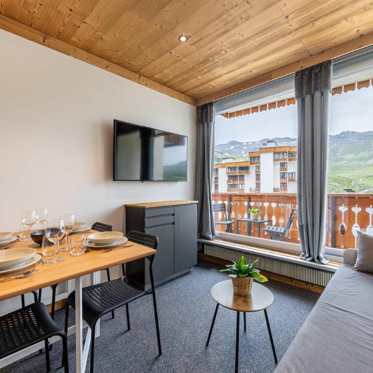 Residence Dome de Polset, Ski In-Out with WiFi in Val Thorens, "V13" by Versant Collection - Appartamento - 2