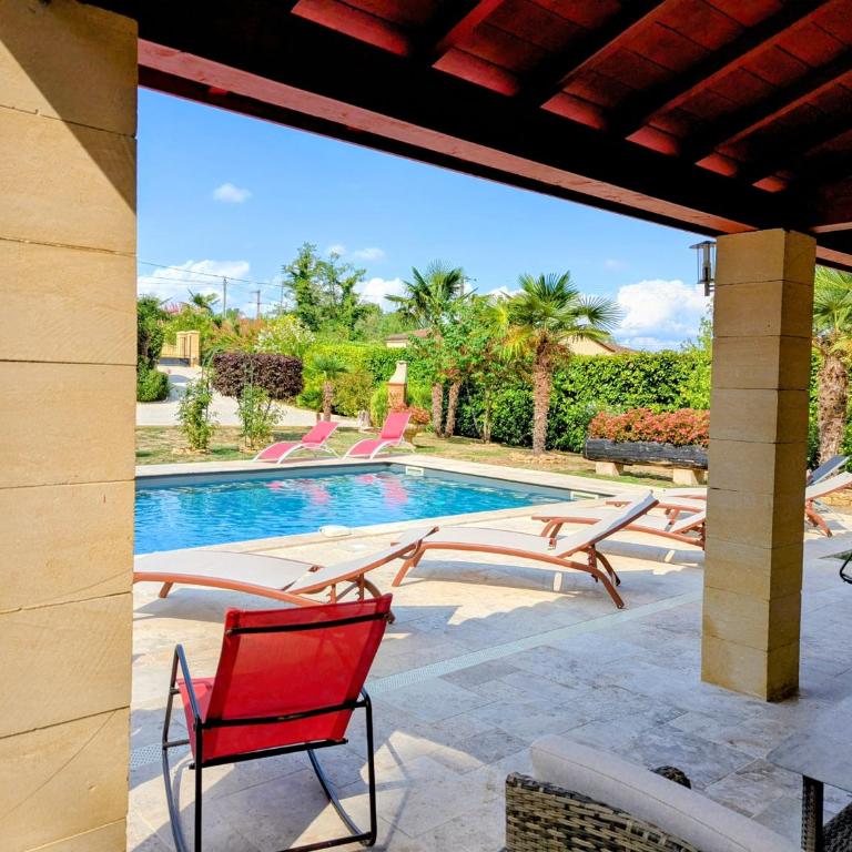 mallegale haute - Villa avec Piscine Privée - 4