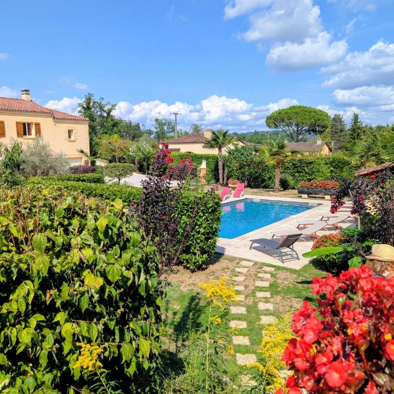 mallegale haute - Villa avec Piscine Privée - 13