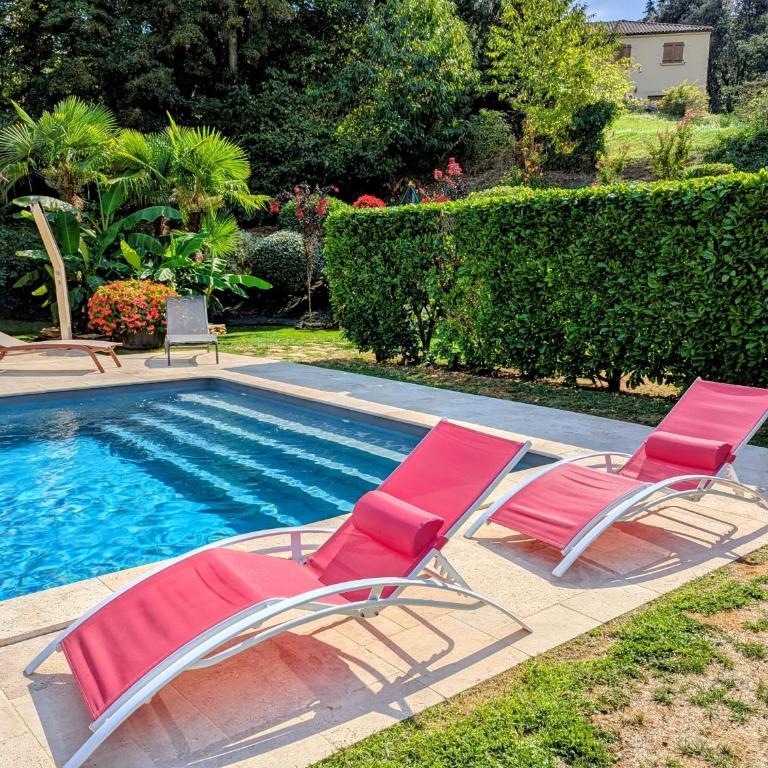 mallegale haute - Villa avec Piscine Privée - 6