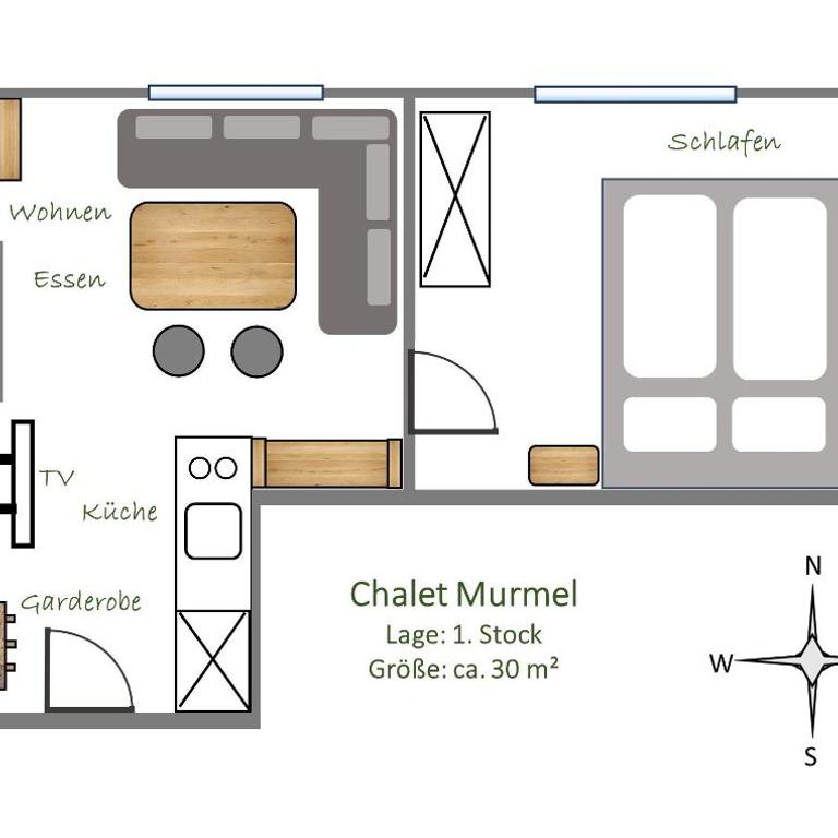 Dorfchalet & FeWo - mit KÖNIGSCARD - Apartment mit 1 Schlafzimmer - 7