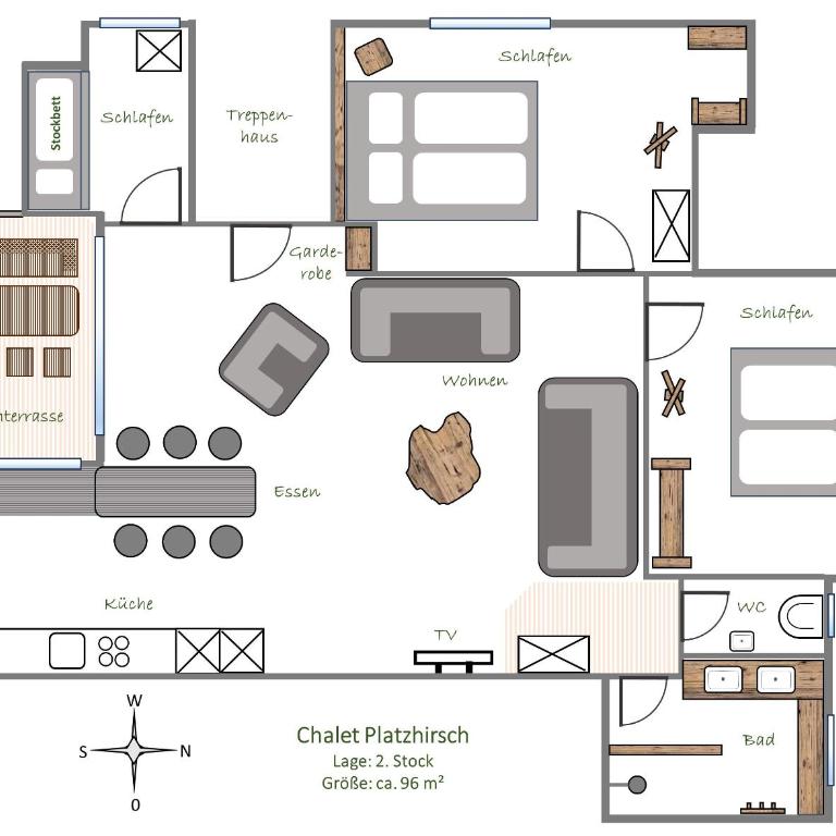 Dorfchalet & FeWo - mit KÖNIGSCARD - Apartment mit 3 Schlafzimmern - 11