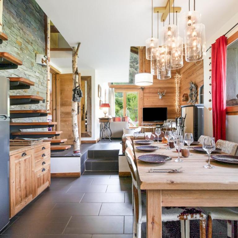 Chalet Taconnaz - Warm & Cosy 3BR Chalet with Fireplace in Nature - By Cozee Rentals - Chalet 3 Chambres - 5