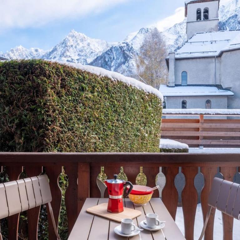 Delice - City center Les Houches & Free Parking - By Cozee Rentals - Appartement 1 Chambre - 2