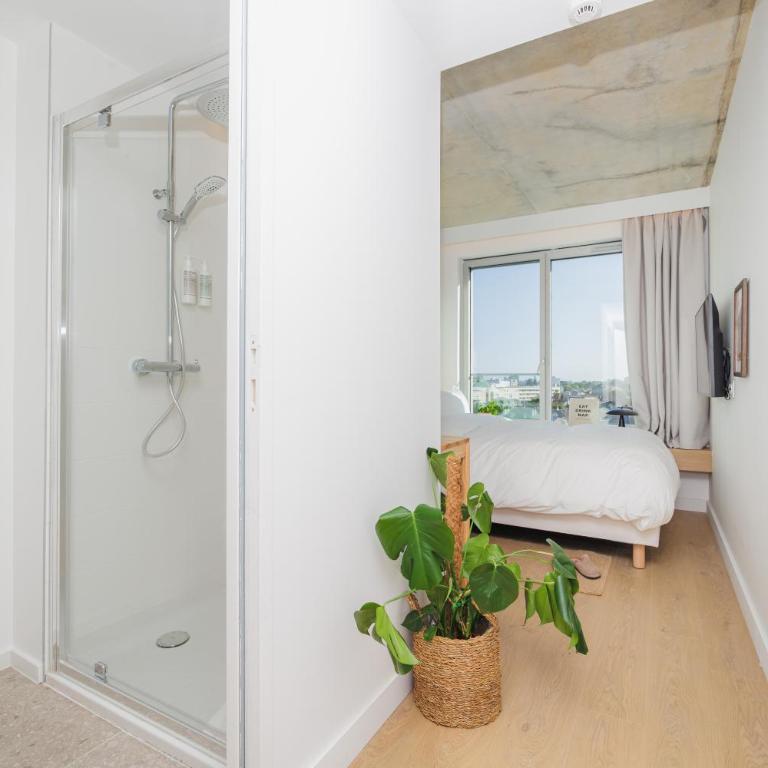 BABEL COMMUNITY Hôtel Bordeaux - Chambre Simple avec Salle de Bains Privative - 4