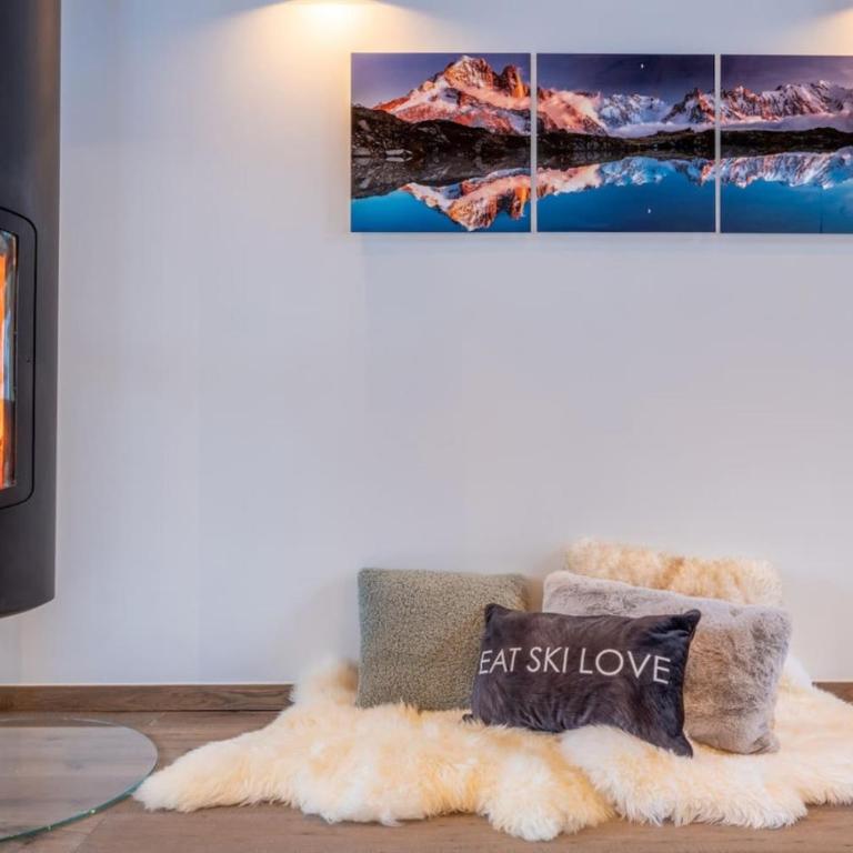 Chalet Seven Summits - Pool - Sauna - Jacuzzi - By Cozee Rentals - Chalet 3 Chambres - 15