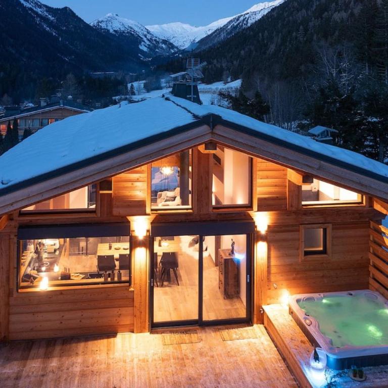 Chalet Seven Summits - Pool - Sauna - Jacuzzi - By Cozee Rentals - Chalet 3 Chambres - 33
