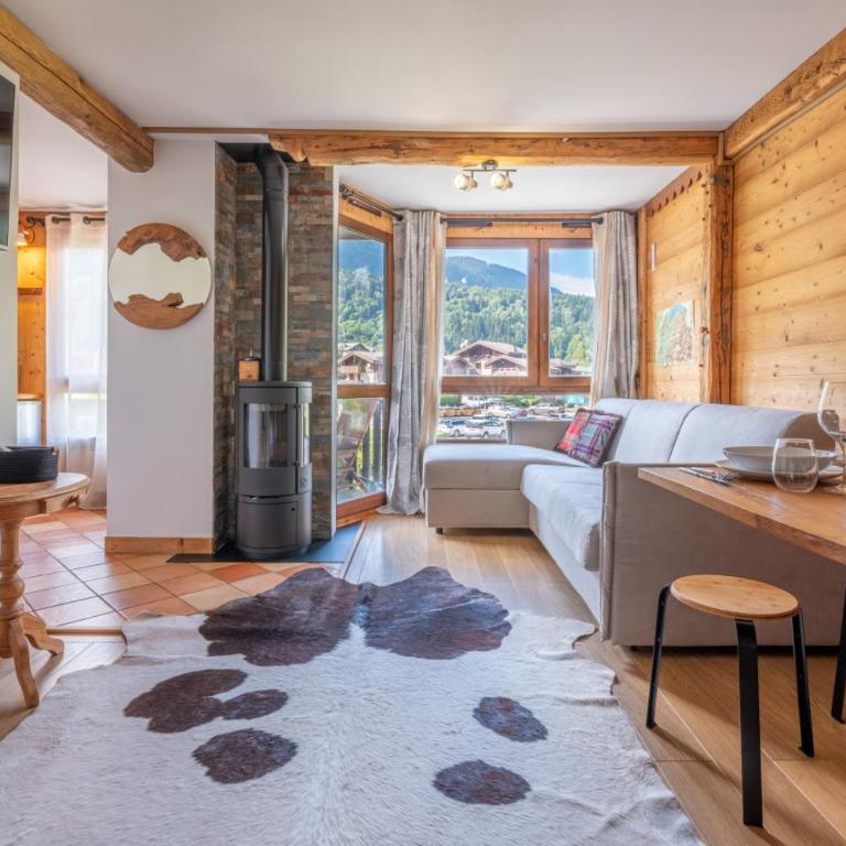 Prarion - Modern apartment 4 pax Next to Ski lift - By Cozee Rentals - Appartement 1 Chambre avec Balcon et Vue sur les Montagnes - 1
