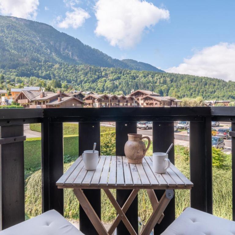 Prarion - Modern apartment 4 pax Next to Ski lift - By Cozee Rentals - Appartement 1 Chambre avec Balcon et Vue sur les Montagnes - 4