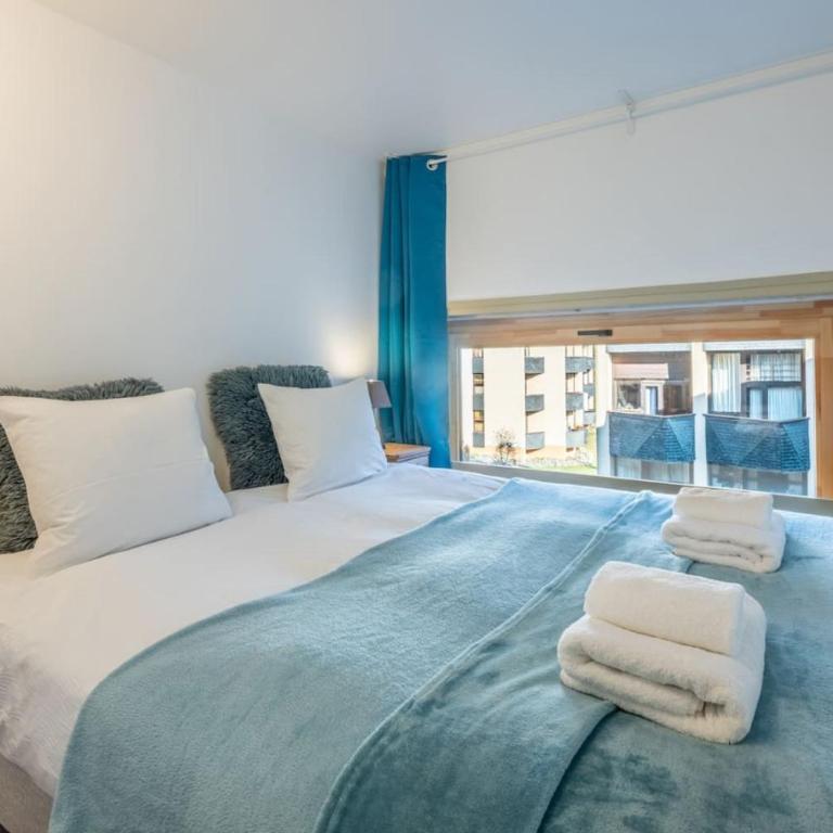 Ancolie - Apartment 1 bedroom close to the slopes - By Cozee Rentals - One-Bedroom Apartment with Balcony and Mountain View - 11