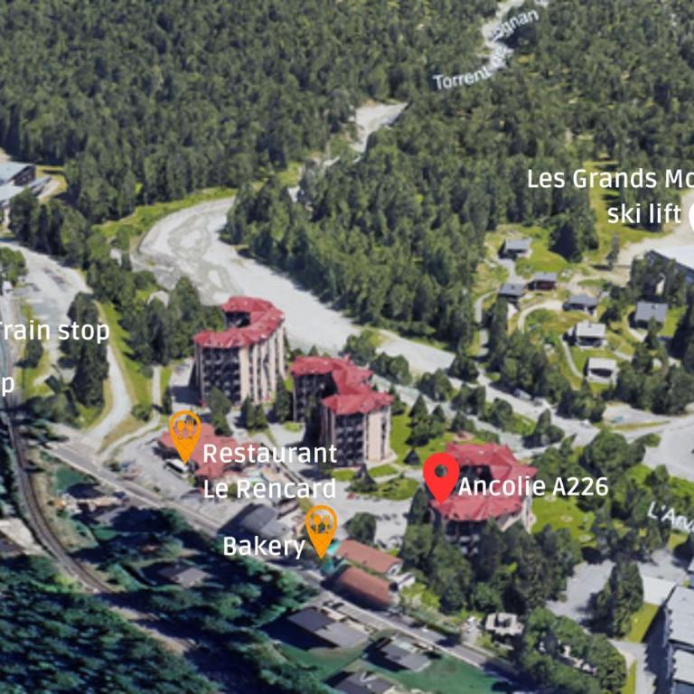Ancolie - Apartment 1 bedroom close to the slopes - By Cozee Rentals - One-Bedroom Apartment with Balcony and Mountain View - 16