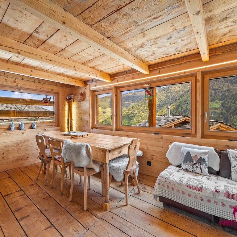 Charmant chalet authentique de montagne Bleusy- Nendaz idéal couple et famille - Apartment mit 2 Schlafzimmern und Bergblick - 26