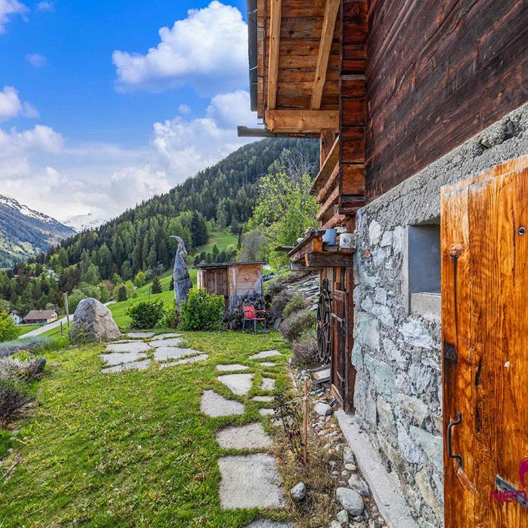 Charmant chalet authentique de montagne Bleusy- Nendaz idéal couple et famille - Apartment mit 2 Schlafzimmern und Bergblick - 21