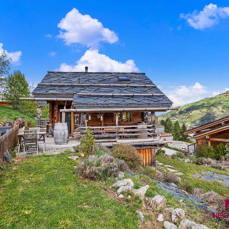 Charmant chalet authentique de montagne Bleusy- Nendaz idéal couple et famille - Apartment mit 2 Schlafzimmern und Bergblick - 2