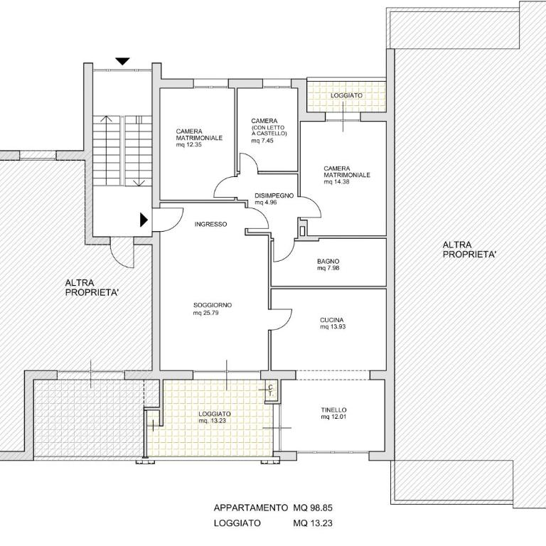 Casa Letizia con 3 camere da letto - Apartment mit 3 Schlafzimmern - 37