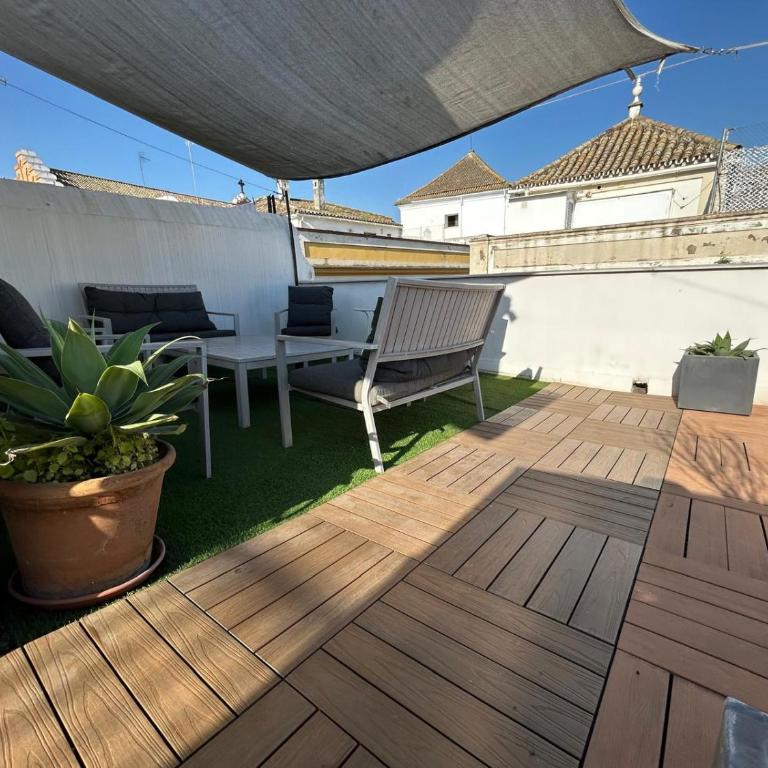 Home in Seville V33-B - Apartamento de 2 dormitorios con terraza compartida - 7
