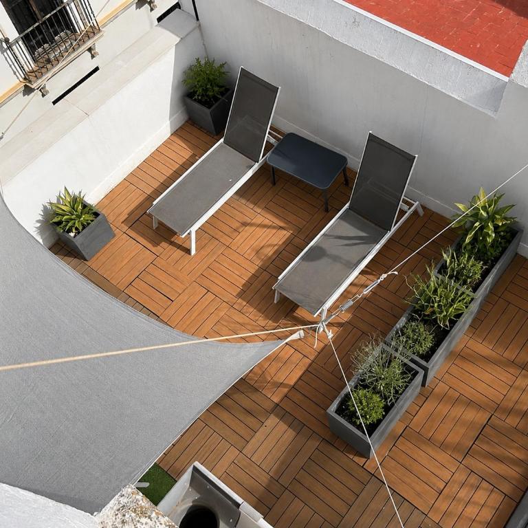 Home in Seville V33-B - Apartamento de 2 dormitorios con terraza compartida - 34