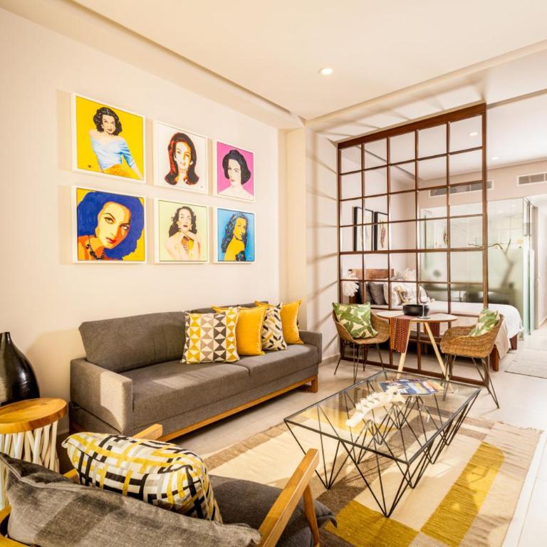Chic Oceanfront Studio Loft Unique Art and Views - Apartamento de 1 dormitorio - 3