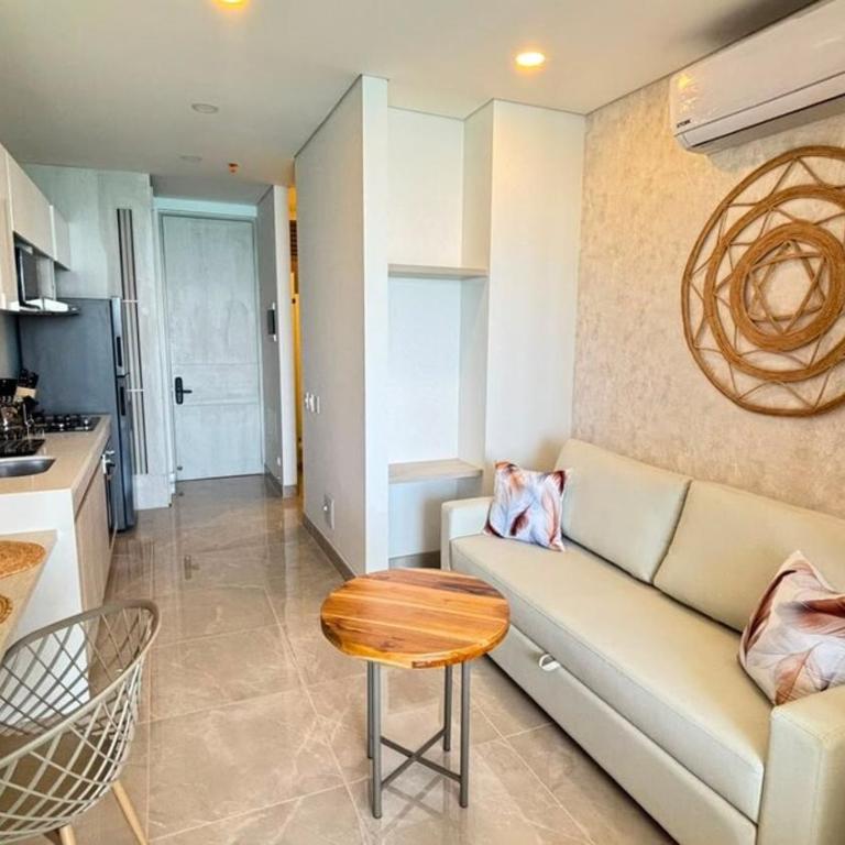Apto con vista lateral al Mar, a pasos de la playa - Apartamento de 2 dormitorios - 8