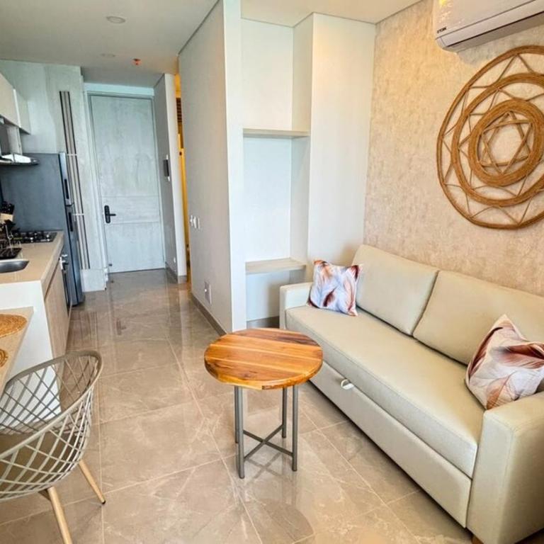 Apto con vista lateral al Mar, a pasos de la playa - Apartamento de 2 dormitorios - 9