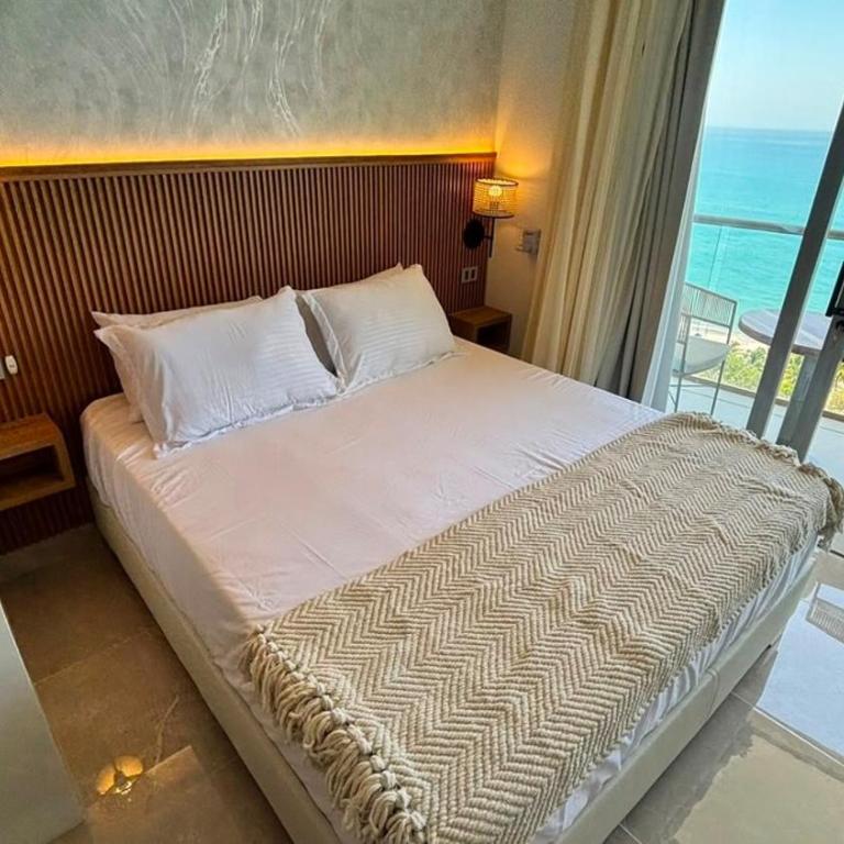 Apto con vista lateral al Mar, a pasos de la playa - Apartamento de 2 dormitorios - 7