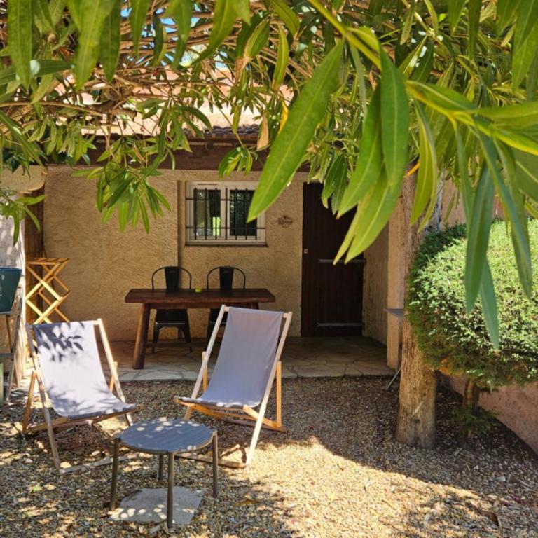 Li Cabanoun, Studios au Soleil Issambres Sainte-Maxime à 3min de la plage à pied - Studio mit Terrasse - 8