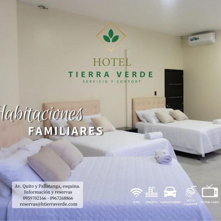 Hotel Tierra Verde - Habitación Cuádruple con baño privado - 5