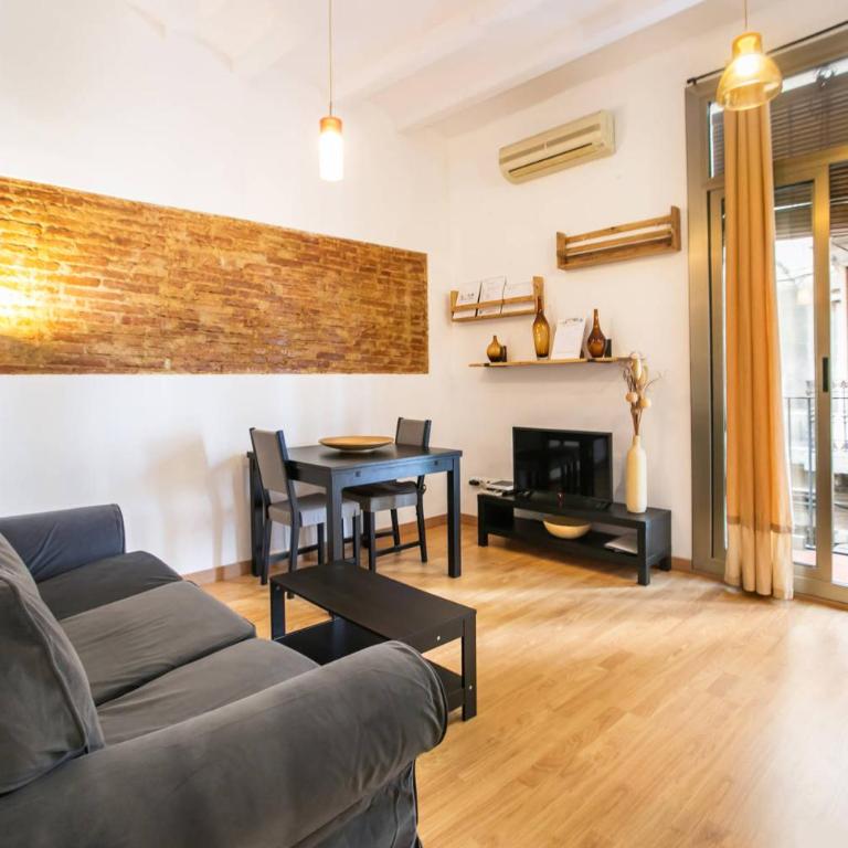 12gra1070 - Cozy flat in Villa de Gracia - Studio Apartment with One Double Bed - 10