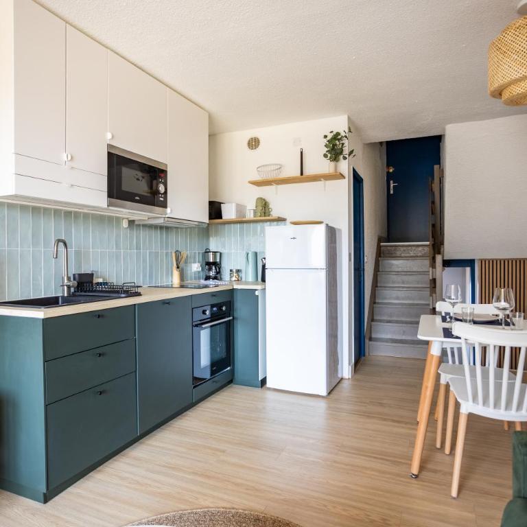 Duplex Vue Lac à Cap Coudalère, Piscine et Parking Le Barcares - Apartment mit 1 Schlafzimmer - 5