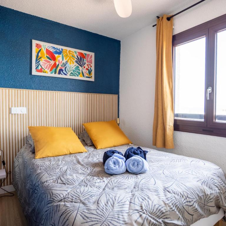 Duplex Vue Lac à Cap Coudalère, Piscine et Parking Le Barcares - Apartment mit 1 Schlafzimmer - 6