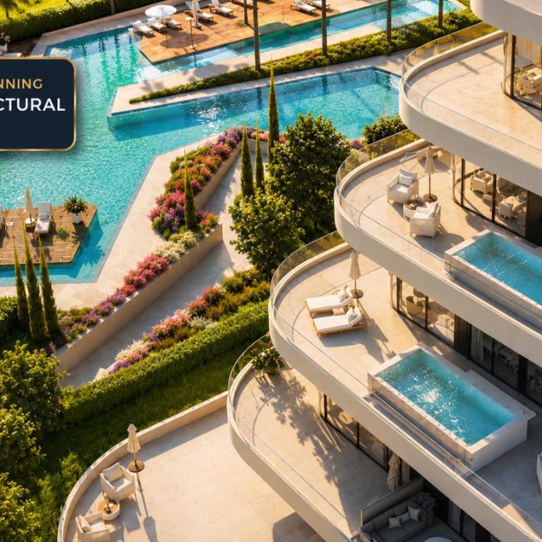 LolaBeachfront - Indoor Heated Pool & Spa - Premium Gym - Private Garden - 5 min Train to Airport - Deluxe Apartment mit 1 Schlafzimmer und Gartenblick - 35