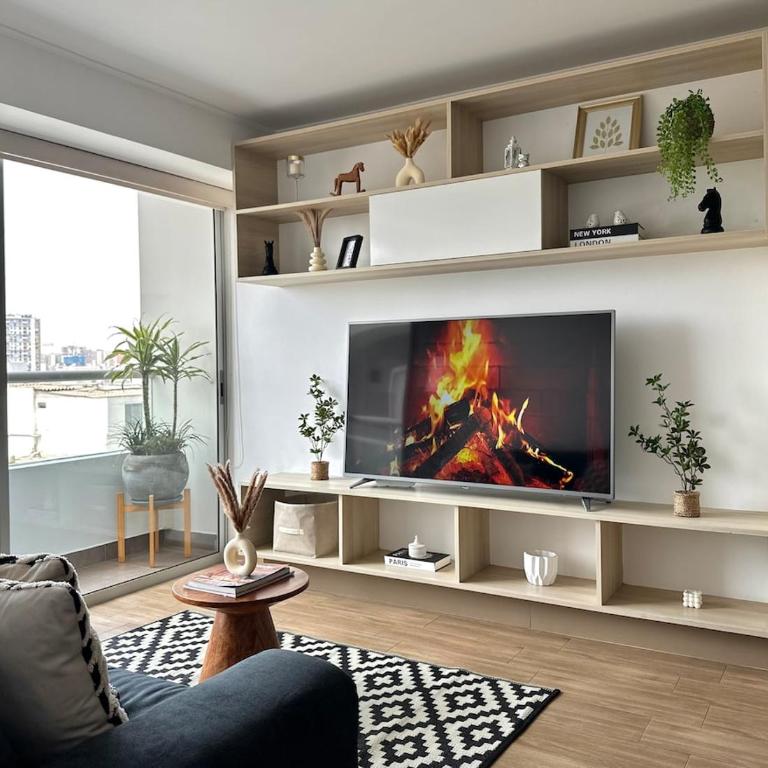 Apartamento con piscina entre Larcomar y Puente Suspiros - Apartamento de 2 dormitorios - 2