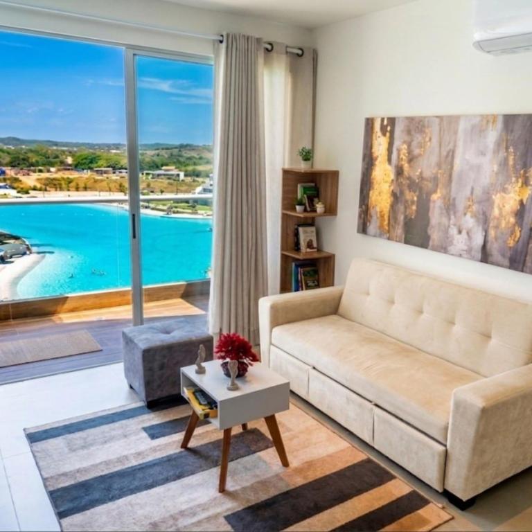 Bahía Krystal Cartagena, Artificial Beach - Apartamento de 1 dormitorio - 3