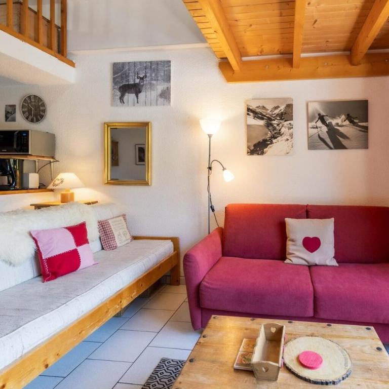 Résidence Les Arolles - Studio mezzanine 6 personnes 2 exposé Sud MAE-9184 - Studio - 1