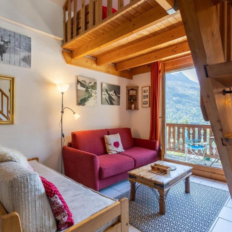 Résidence Les Arolles - Studio mezzanine 6 personnes 2 exposé Sud MAE-9184 - Studio - 7